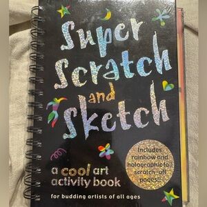 Super Scratch and Sketch Activity Book